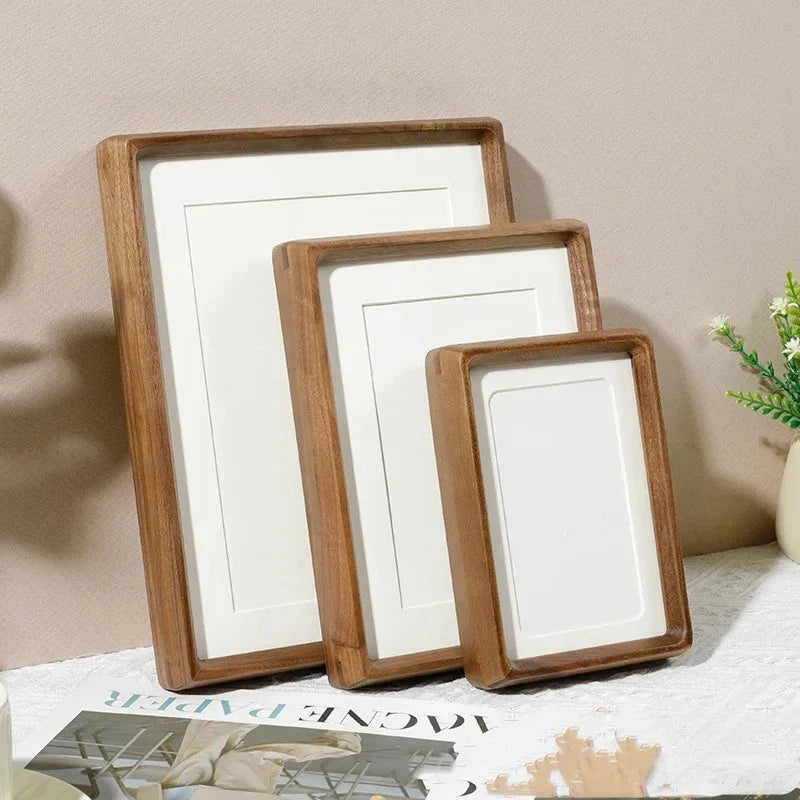 Photo Frame | Solid Wood & Clear Acrylic Cover