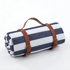 Picnic Blanket | Waterproof & Foam-Padded | Foldable With PU Leather Strap