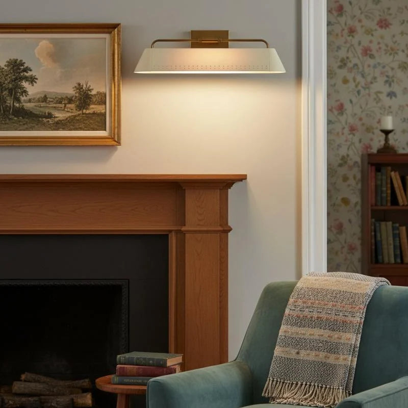 Picture Light | Hardwired & Dimmable | Patina Brass Finish
