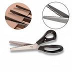 Pinking Shears | Stainless Steel Zigzag Blades & Ergonomic Grip