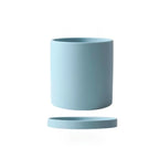 Planter | Matte Glazed Ceramic With Drainage Hole & Saucer | Sizes S–L