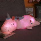 Plush Unicorn | LED Night Light & Velvet-Filled | 60 cm