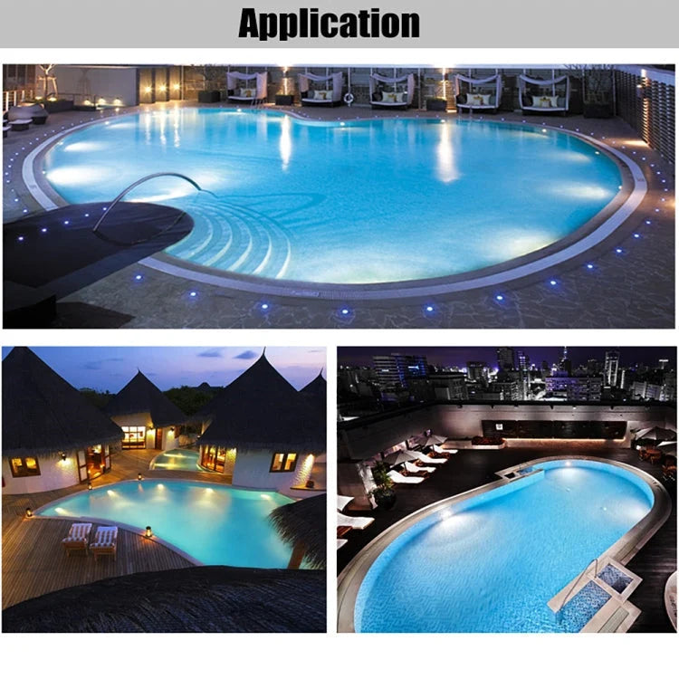 Pool Light | IP68 Waterproof & Stainless Steel | Wall-Mountable