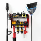 Power Tool Charging Station | Surge-Protected & 8-Outlet | Wall-Mount
