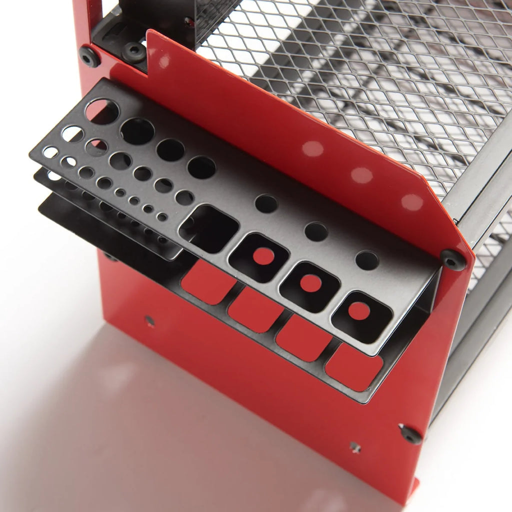 Power Tool Charging Station | Surge-Protected & 8-Outlet | Wall-Mount