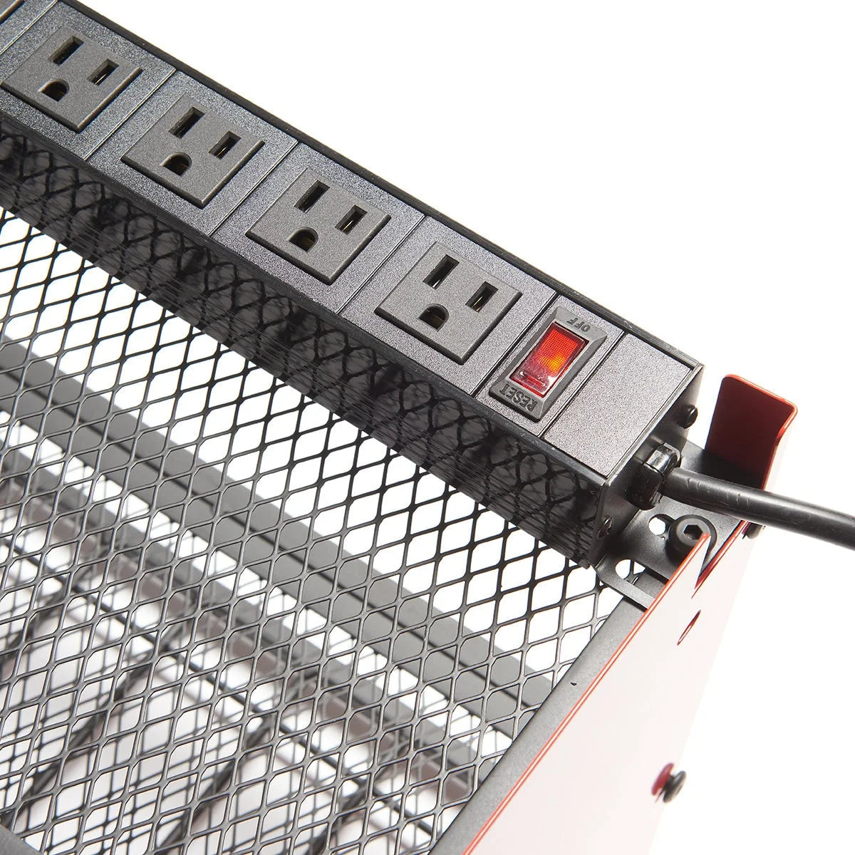 Power Tool Charging Station | Surge-Protected & 8-Outlet | Wall-Mount