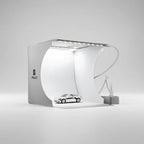 Product Photography Studio | Built-In LED Lighting & Foldable | 6 Interchangeable Backgrounds