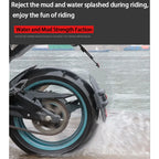 Rear Fender | ABS Plastic & CNC Bracket Carbon Fiber Look