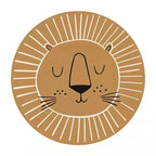 Round Children's Rug | Soft Polyester & Microfiber | 80/100/120 cm