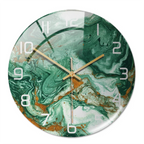 Round Wall Clock | Minimalist Luxury & Silent Movement