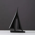 Sailboat Statue | Resin Nautical Decor