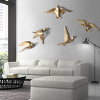 Seagull Wall Decoration | Polyresin Laser-Engraved