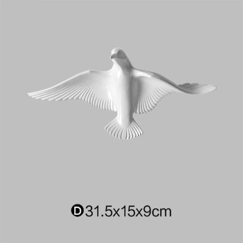 Seagull Wall Decoration | Polyresin Laser-Engraved