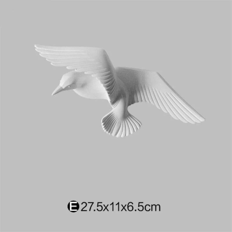 Seagull Wall Decoration | Polyresin Laser-Engraved