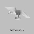 Seagull Wall Decoration | Polyresin Laser-Engraved