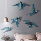 Seagull Wall Decoration | Polyresin Laser-Engraved