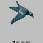 Seagull Wall Decoration | Polyresin Laser-Engraved