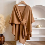 Shawl Coat | Windproof & Lightweight Soft Acrylic