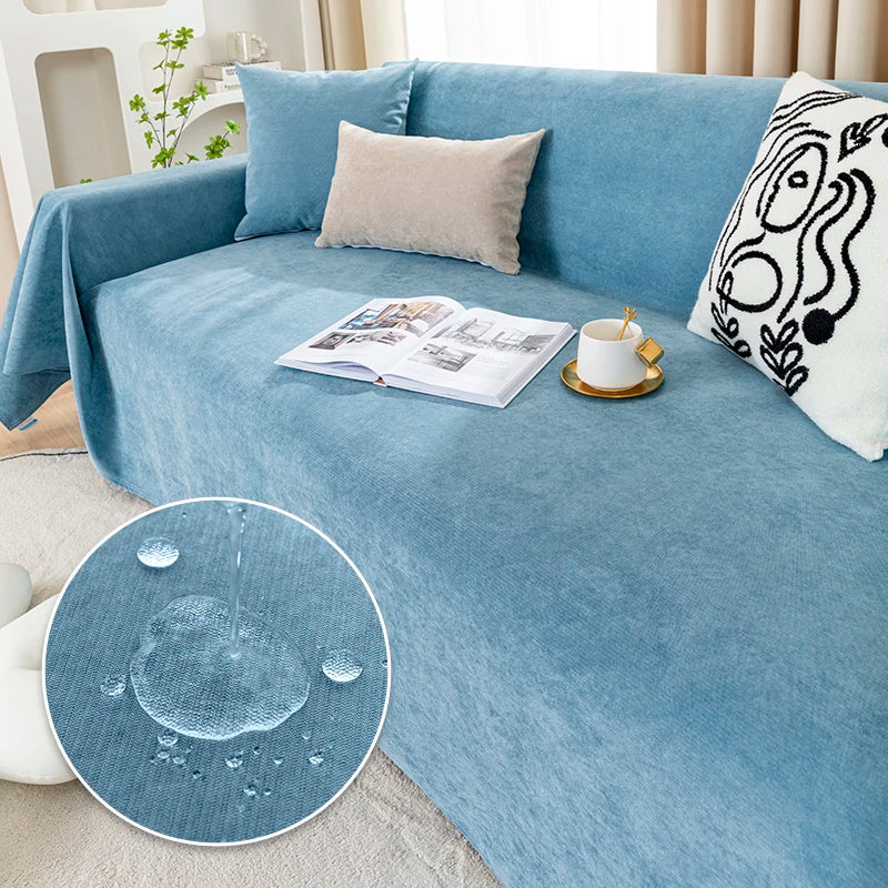 Sofa Cover | Dust & Scratch-Resistant & Water-Repellent | Multiple Sizes