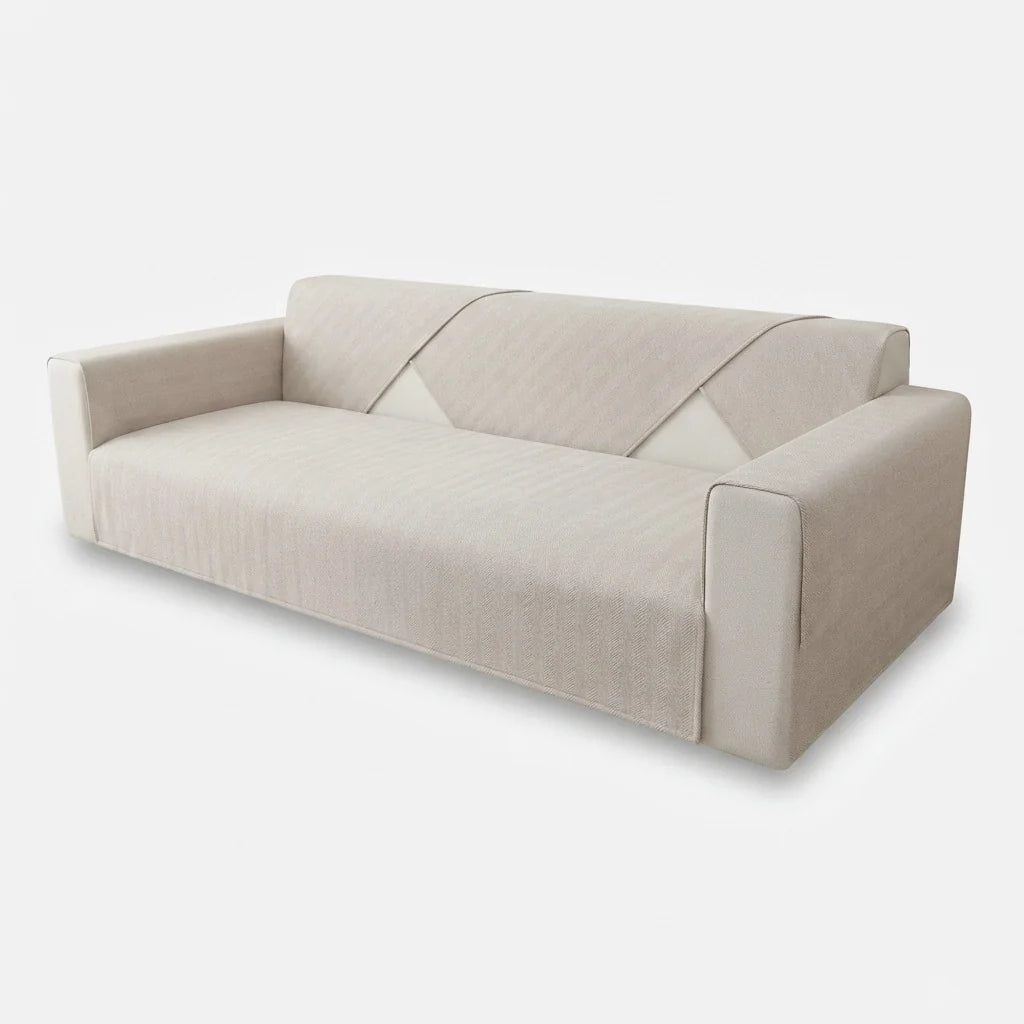 Sofa Cover | Non-Slip Chenille & Machine-Washable | Fits 2-3 Seater