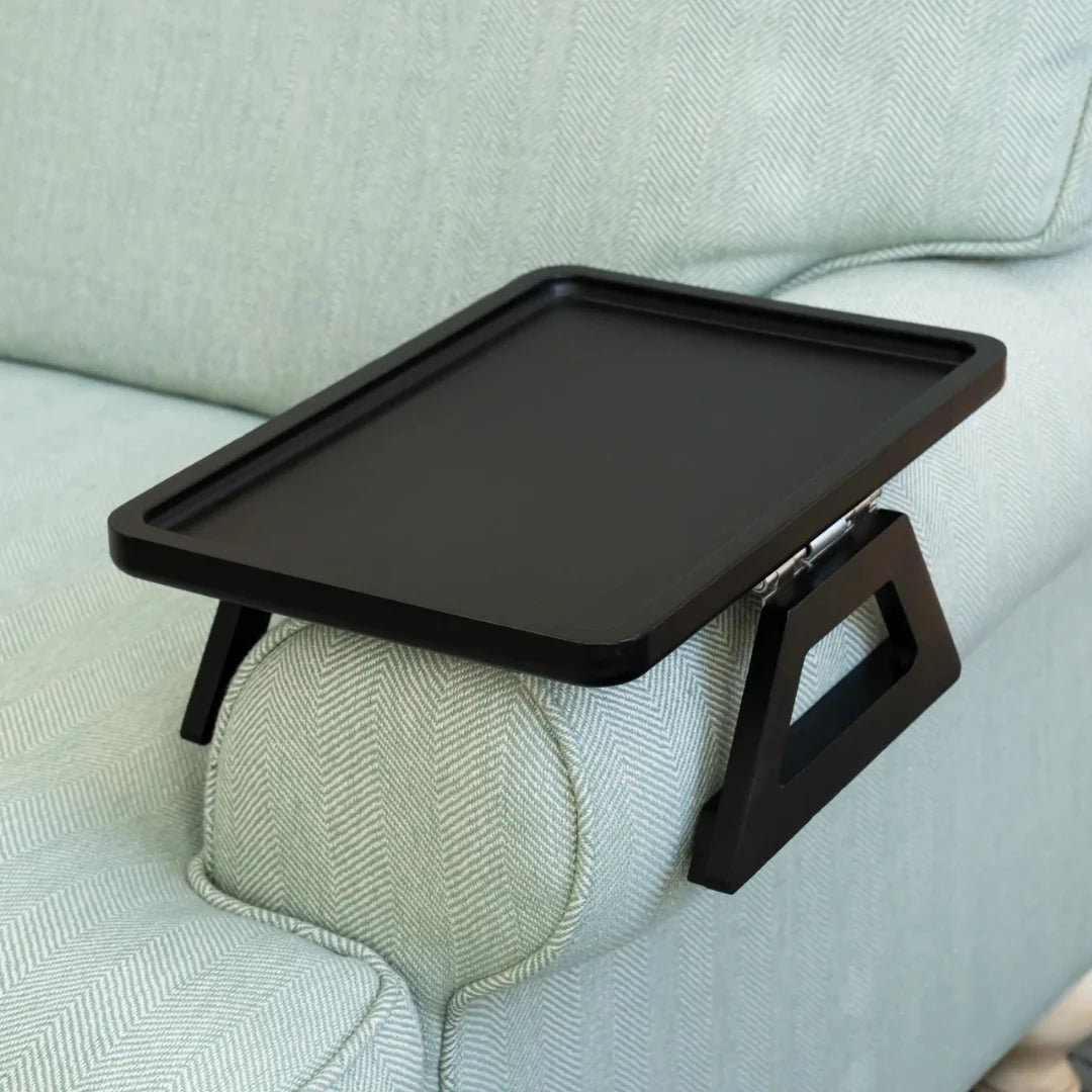 Sofa Tray | Adjustable & Foldable | Fits Armrests Up To 35.5 cm