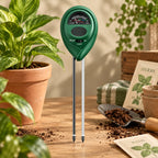 Soil Moisture Meter | 3-In-1 Moisture, Light & pH Tester | Indoor & Outdoor Use
