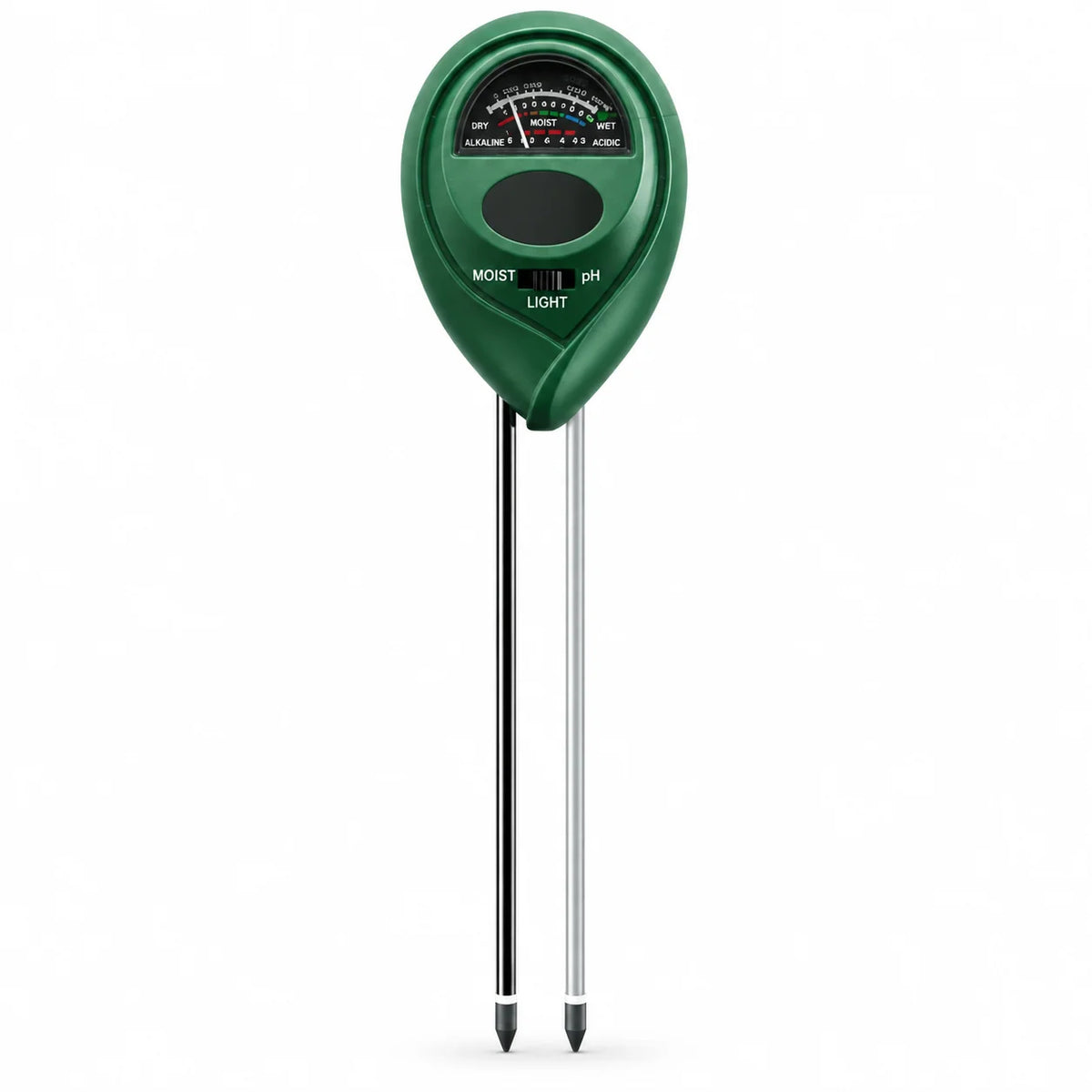 Soil Moisture Meter | 3-In-1 Moisture, Light & pH Tester | Indoor & Outdoor Use