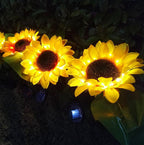 Solar Garden Light | Sunflower Design & Solar-Powered | Up To 8 Hours
