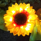 Solar Garden Light | Sunflower Design & Solar-Powered | Up To 8 Hours