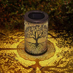Solar Lantern | Tree Pattern Projection & IP55 Waterproof
