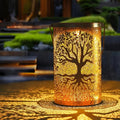 Solar Lantern | Tree Pattern Projection & IP55 Waterproof