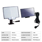 Solar Motion Light | Detachable Panel & Motion Sensor | IP65 Weatherproof