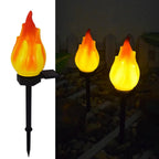 Solar Torch Light | Flickering Flame & IP65 Waterproof