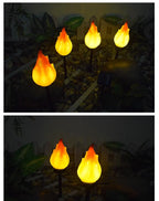 Solar Torch Light | Flickering Flame & IP65 Waterproof