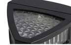 Solar Wall Lamp | Egyptian Pattern Glass & IP65 Waterproof