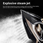 Steam Iron | Cordless Continuous Steam | Anti-Scratch Soleplate