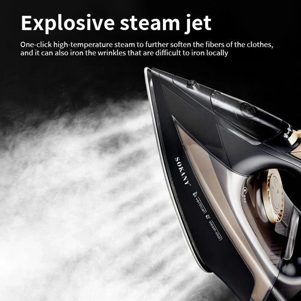 Steam Iron | Cordless Continuous Steam | Anti-Scratch Soleplate