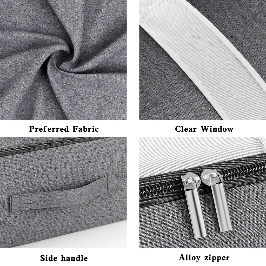 Storage Bag | Dust-Resistant Cationic Fabric & Transparent Window | Foldable