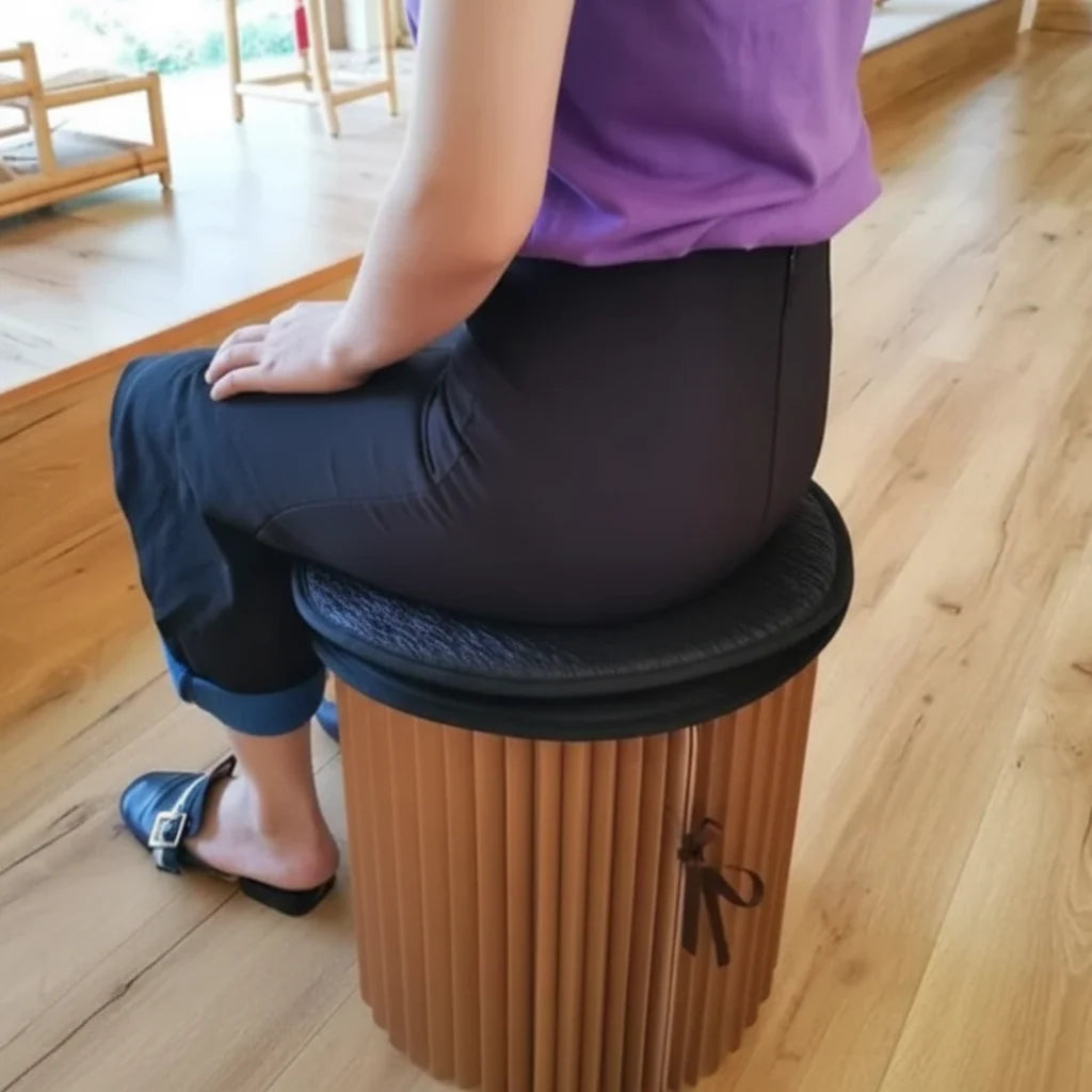 Swivel Seat Cushion | Memory Foam & Non-Slip Base