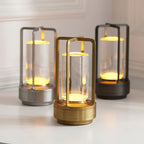 Table Lamp | Cordless Lantern & 3-Color Dimmable LED