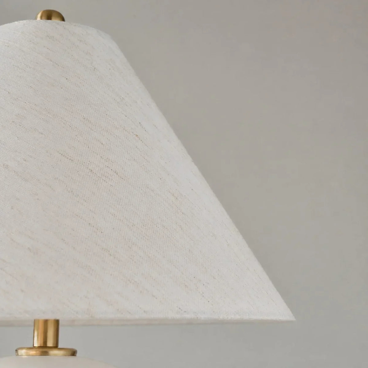 Table Lamp | Handcrafted Ceramic Base & Linen Shade
