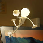 Table Lamp | Playful Robot Design & Energy-Efficient LED | 25 x 15 cm