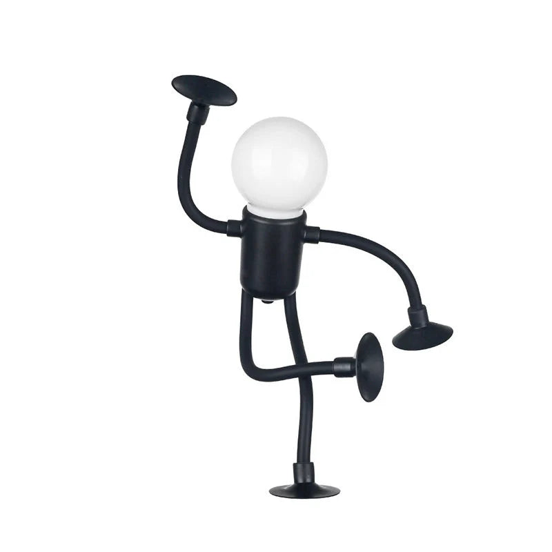 Table Lamp | Playful Robot Design & Energy-Efficient LED | 25 x 15 cm