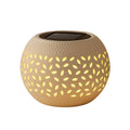 Table Lamp | Solar-Powered & Cordless | Decorative Eye Pattern