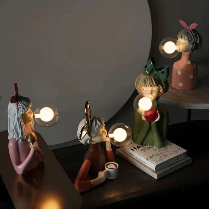 Table Lamp | Warm Ambient Light & USB-Powered