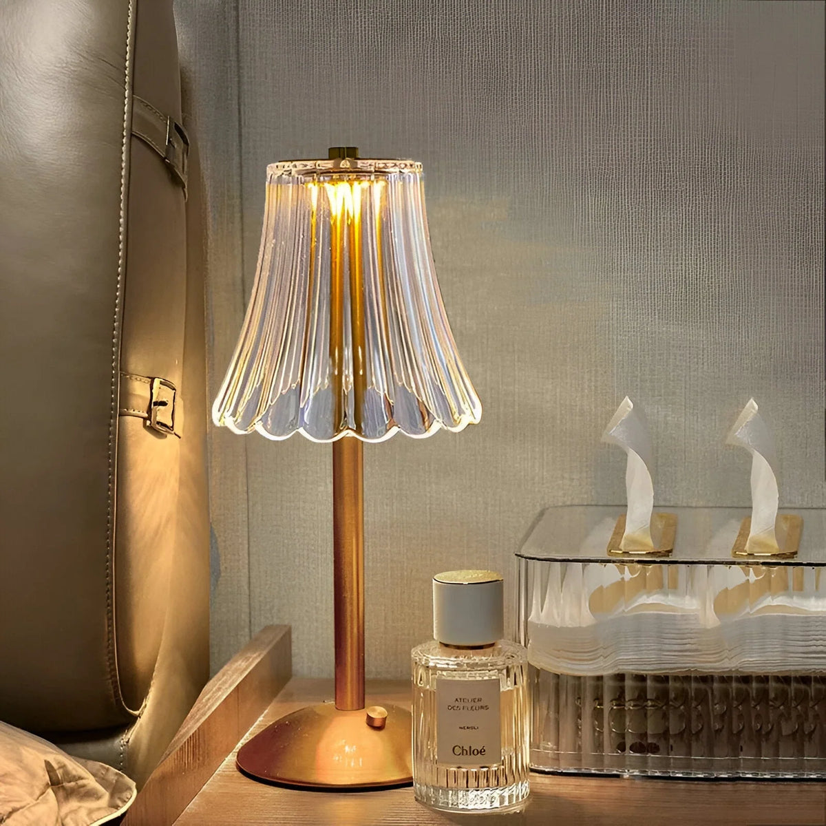Table Lamp | Wireless Rechargeable Touch-Dimmable | 20-Hour Battery Life