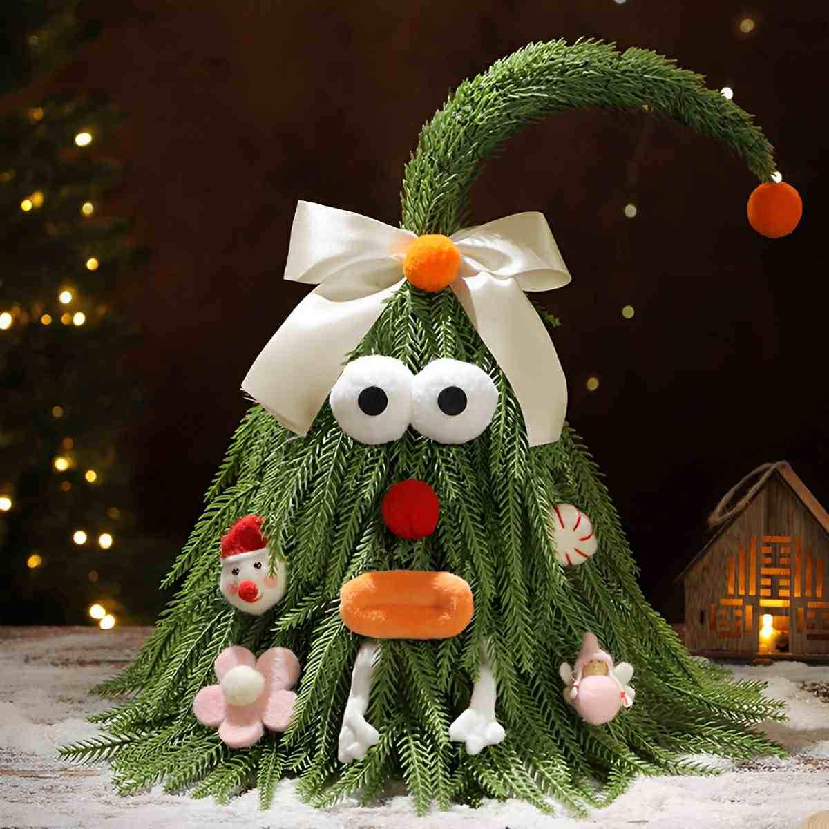 Tabletop Christmas Tree | Lifelike PE Foliage | 30/45/60 cm