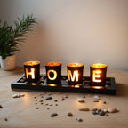 Tabletop Decoration | Natural Wood & Minimalist Design