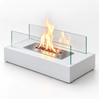 Tabletop Fireplace | Tempered Glass & Ethanol Burner
