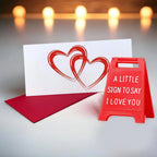 Tabletop Message Sign | Freestanding Plastic | 6 In Tall